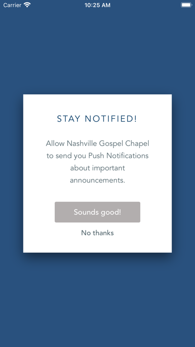 Nashville Gospel Chapel Screenshot