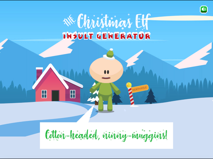 Christmas Elf Insult Generator
