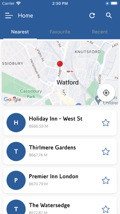 LHR Shuttle Service Screenshot