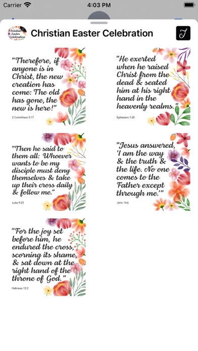 Christian Easter Celebration Screenshot