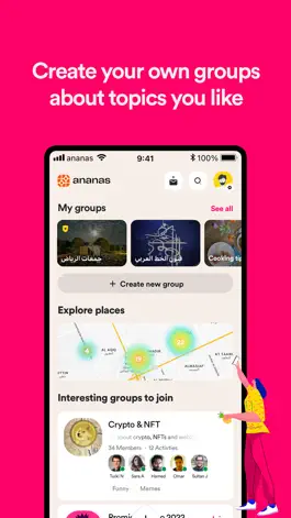 Game screenshot Ananas: Join Local Communities hack