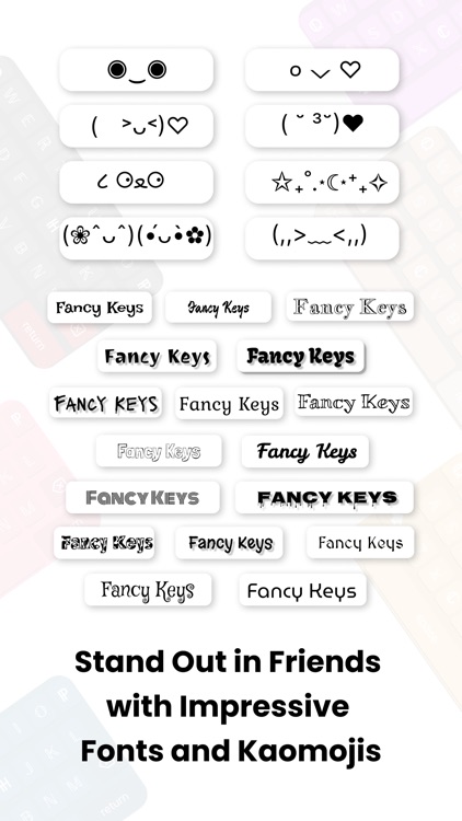 Fancy Keys: Cool Font Facemoji
