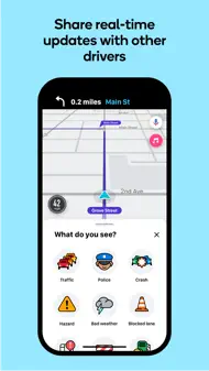 Waze Navigasyon & Canlı Trafik iphone resimleri 2