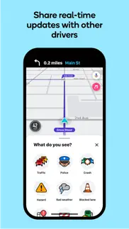 waze navigation & live traffic iphone screenshot 2