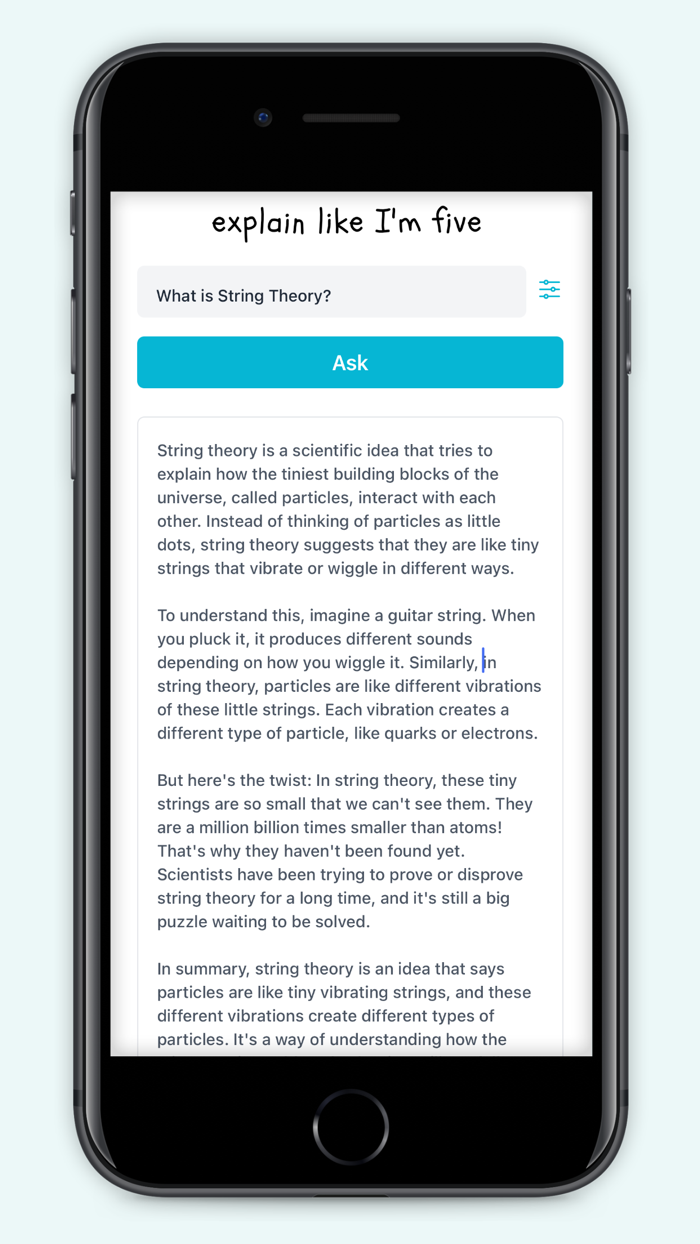 Explain Like I am Five