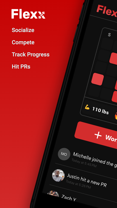 Flexx - social fitness Screenshot