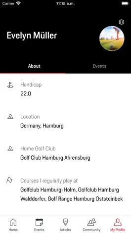 Game screenshot Porsche Golf Circle App hack