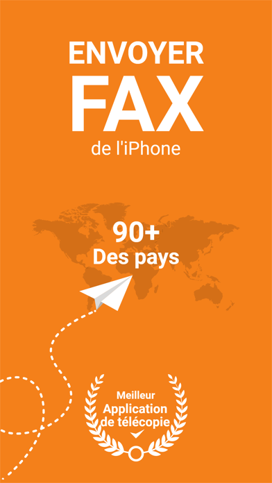 Screenshot #1 pour Fax App - Le fax mobile