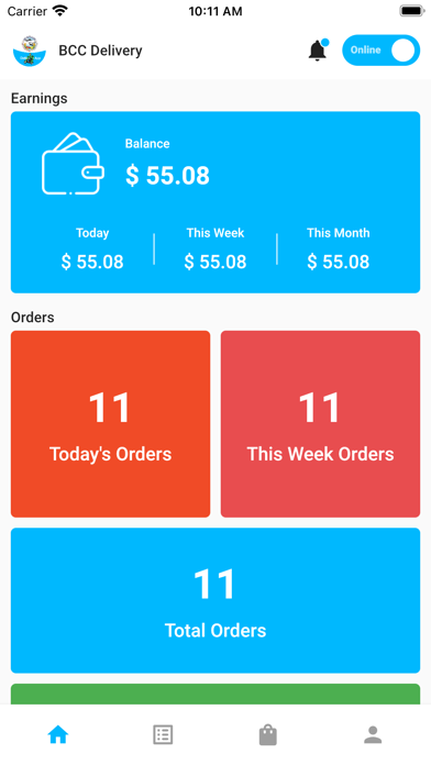 BCC KH Delivery Screenshot