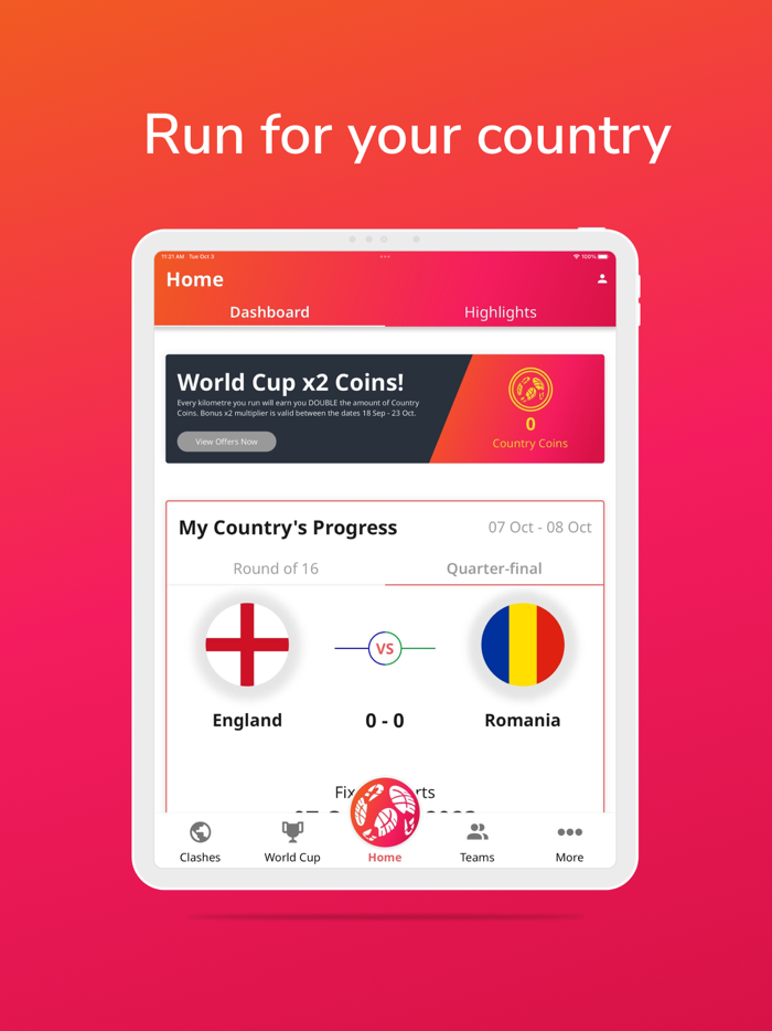 Running World Cup