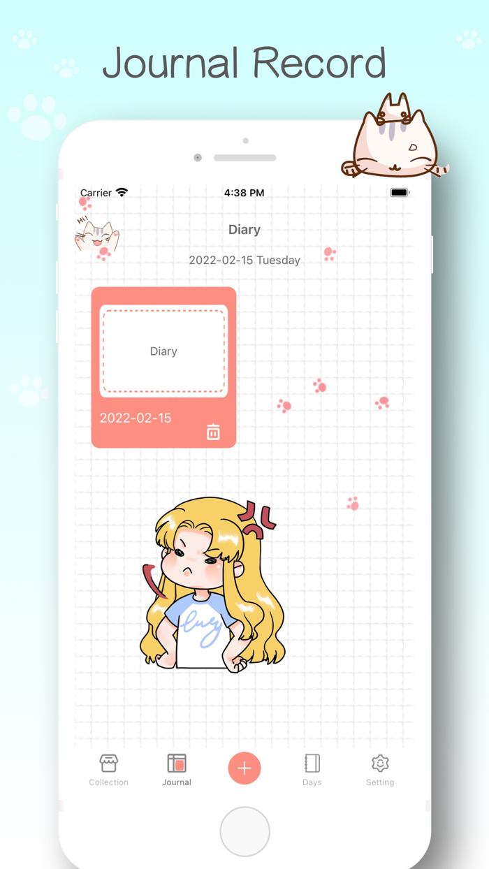 Diary-Journal with lock