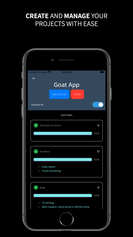 #3. Goat Tasks (macOS) 由: Vishwas Mukund