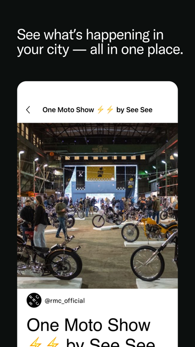 Rally Moto Club App Screenshot