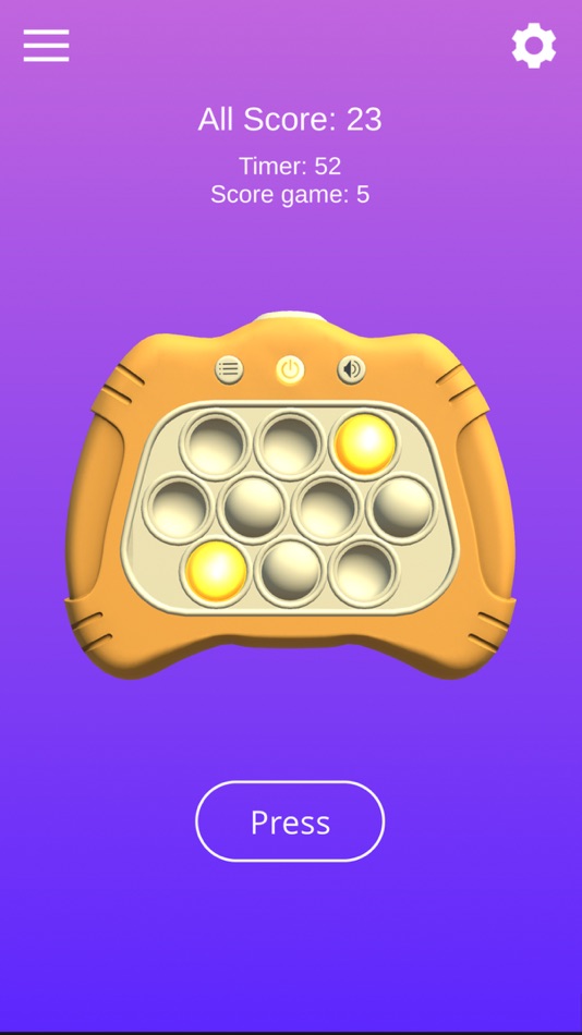 #4. Electronic pop it game console (iOS) 来自: Дмитрии Прошин