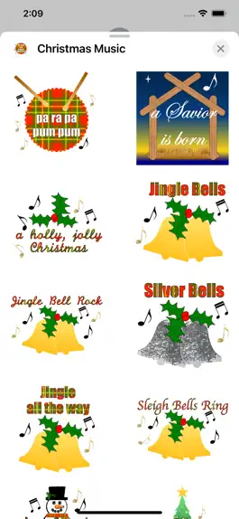 Game screenshot Christmas Music stickers hack