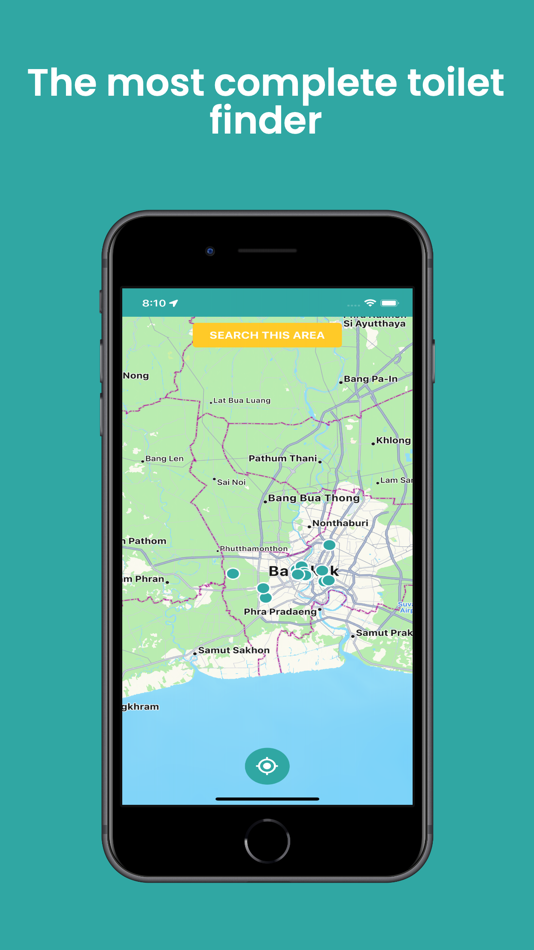 #4. Fast Loo - Find nearby Toilets (iOS) 由: Craig Robertson