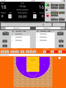 Scoreboard basket light screenshot #6 for iPad