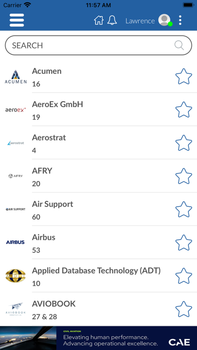 Aircraft Commerce Conferences Screenshot