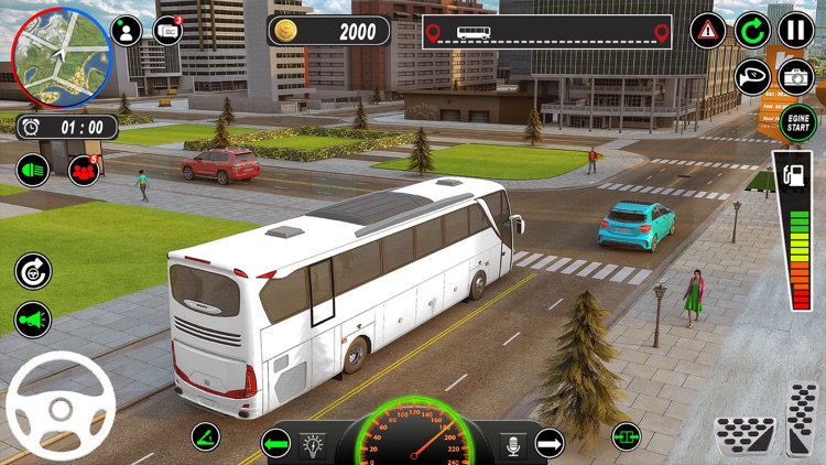 Coach Driving Simulator Game screenshot-3