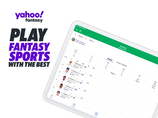 Yahoo Fantasy: Football & more iPad app afbeelding 1