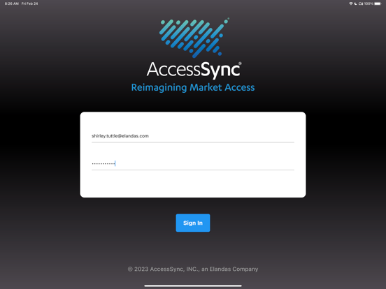 AccessSync Mobile App app screenshot 2