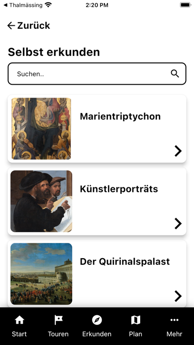 Martin von Wagner Museum Screenshot