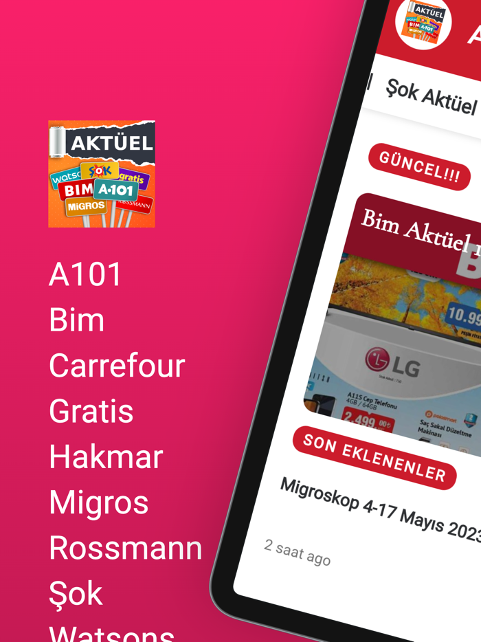 Aktüel Ürünler İndirim Broşürü