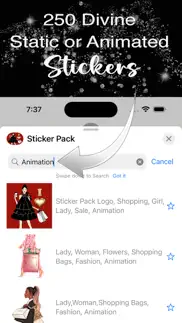 How to cancel & delete i love shopping stickers 1