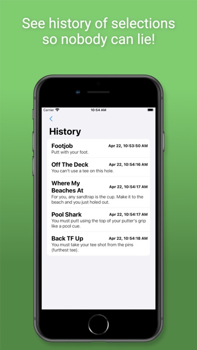 Golf Roulette Screenshot