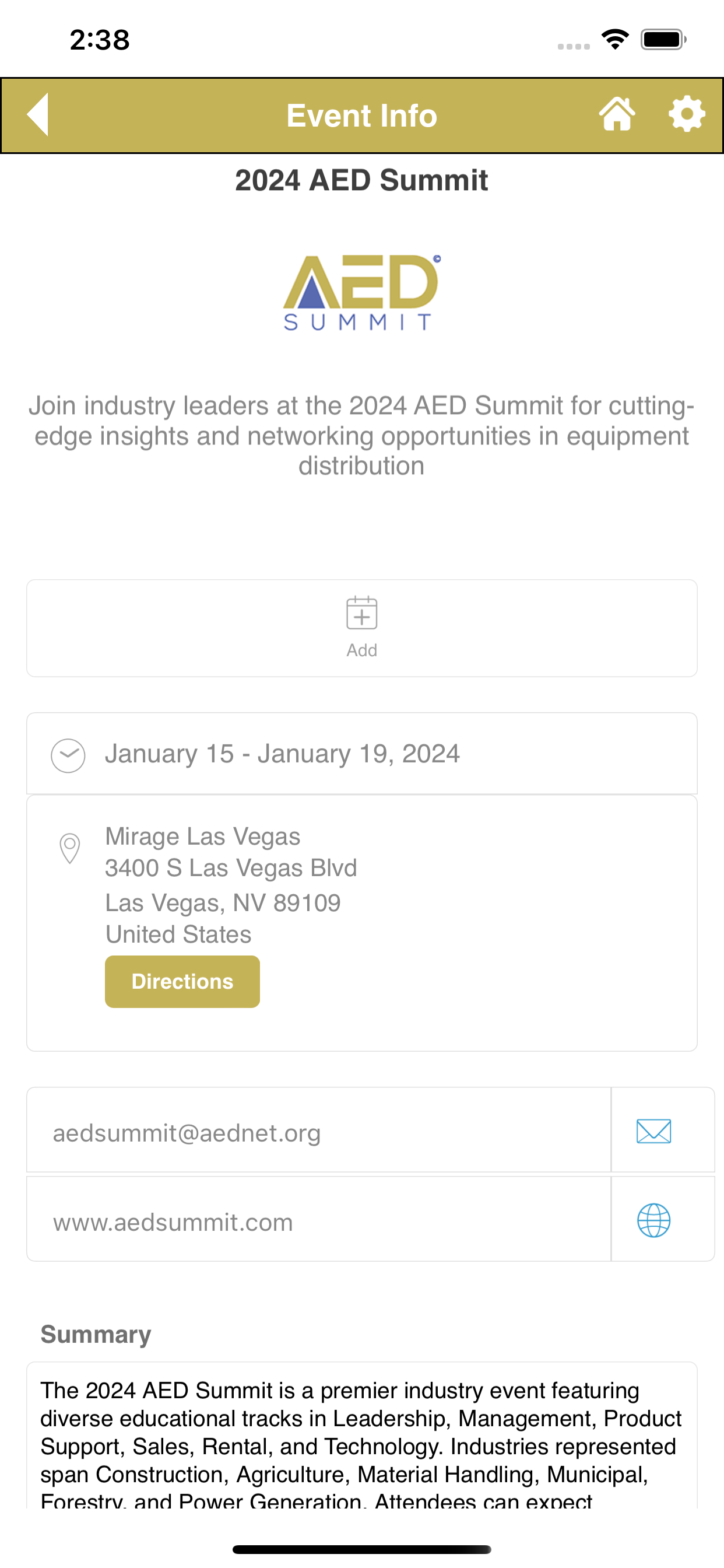 2024 AED Summit