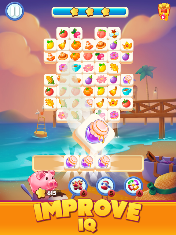 Screenshot #5 pour Tuile Triple Master 3D