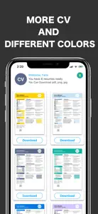 CV Resume screenshot #2 for iPhone
