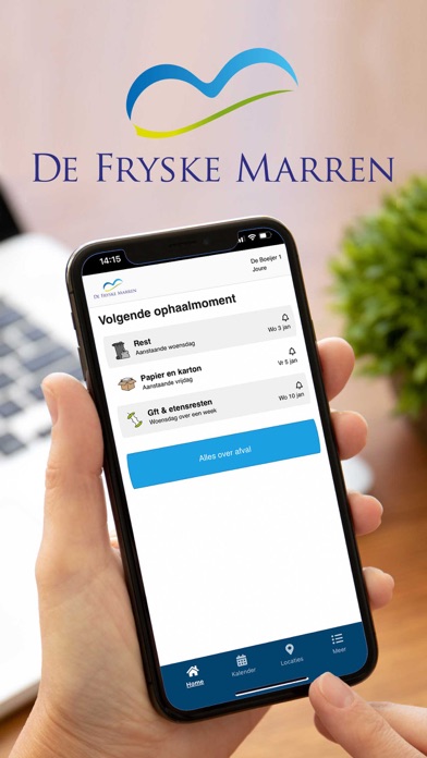 Afvalkalender De Fryske Marren Screenshot