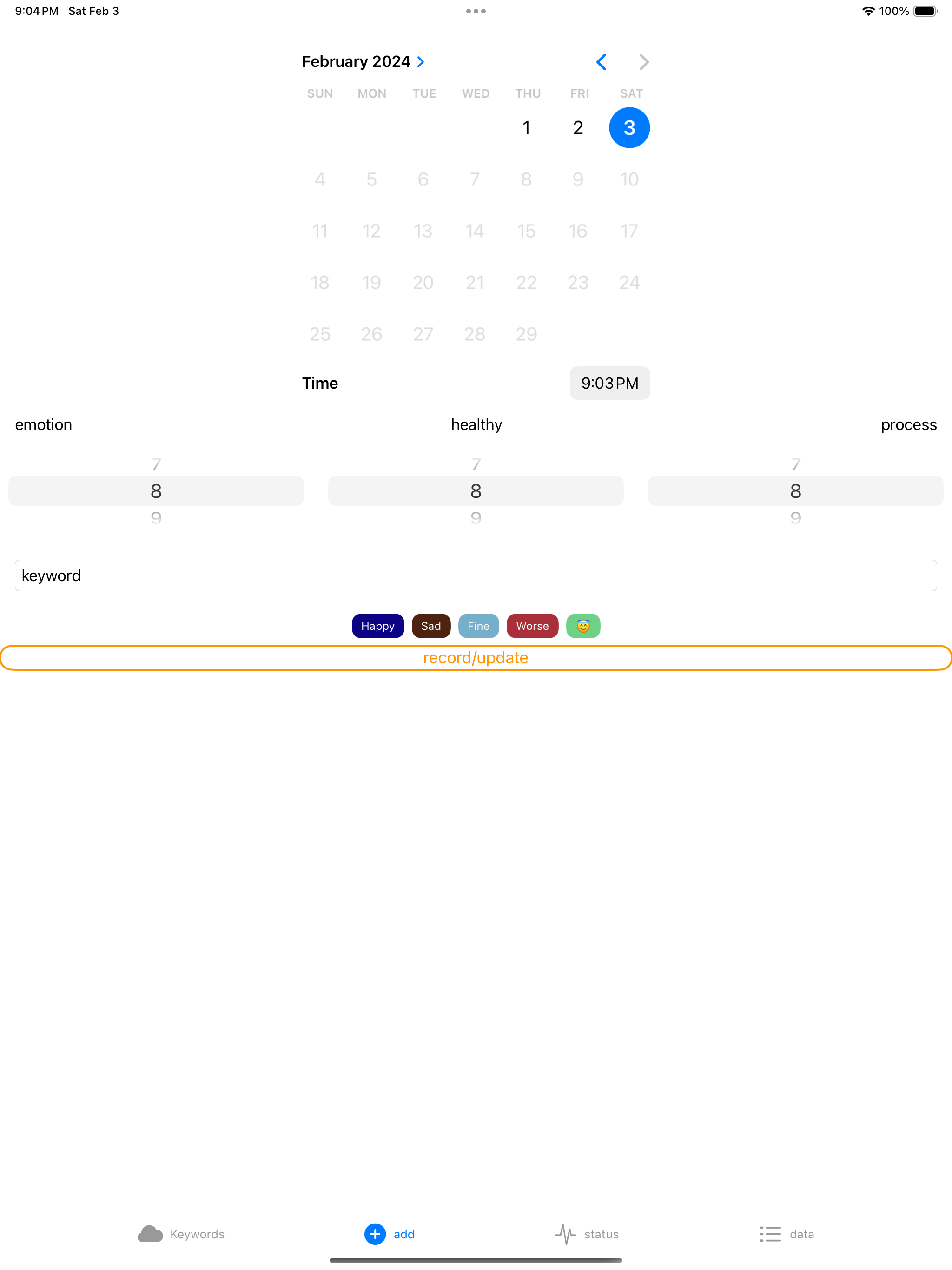 DayStatus