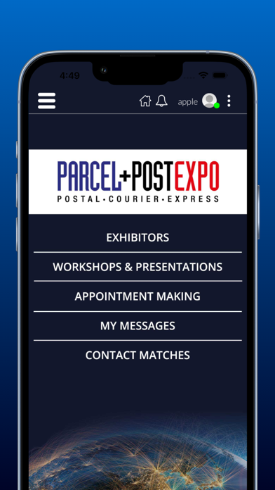 Parcel + Post Expo Screenshot