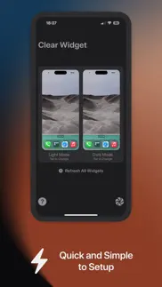 clear widget (•) iphone screenshot 3