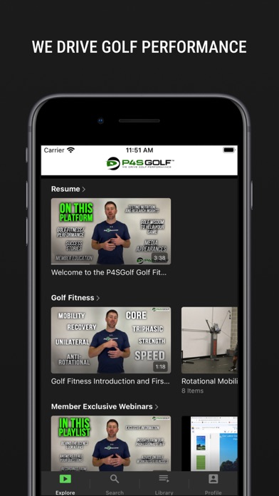 P4S Golf Screenshot