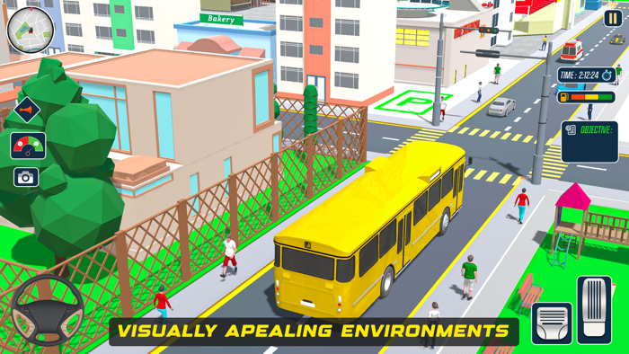 Ostateczny Autobus Parking Gry