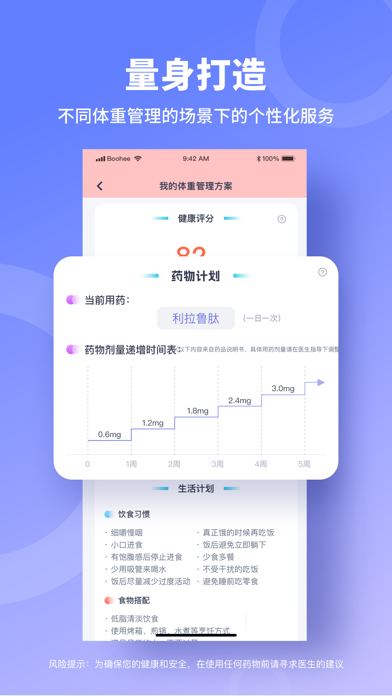 Screenshot #2 pour 薄荷宝箱-健康减肥百宝箱