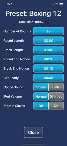 Game screenshot Boxing iTimer Lite apk