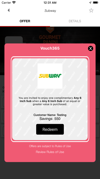 Fatima Cares Vouch365 Screenshot