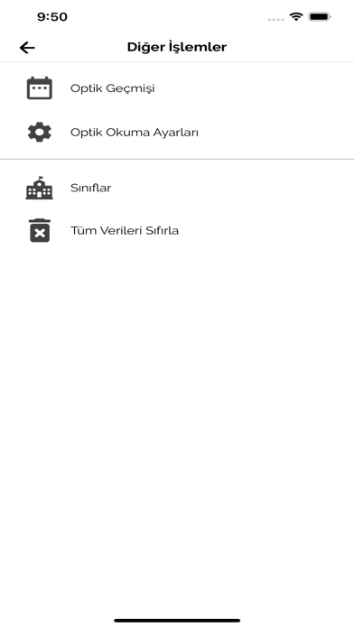 Çanta Optik Okuma Pro Screenshot