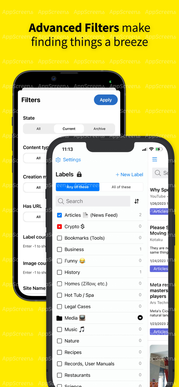 Airframe Save and find later