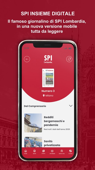 SPI Lombardia Screenshot