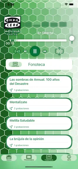 Game screenshot Onda Cero en Melilla apk