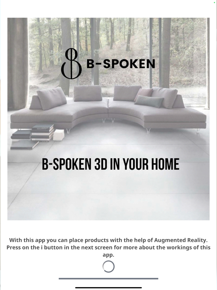 B-Spoken 3D AR in your Home