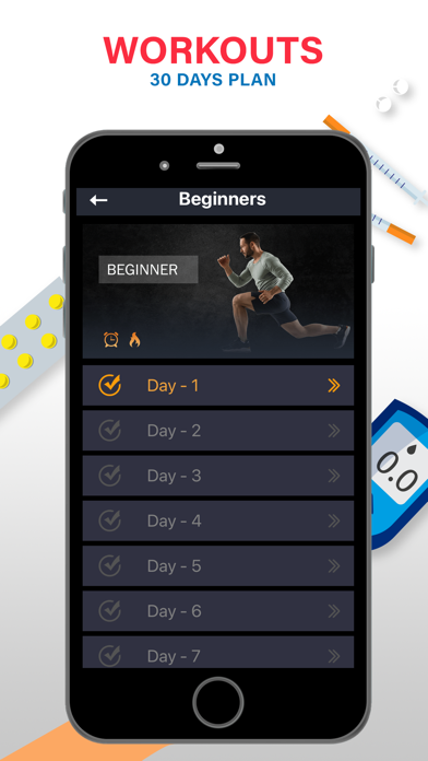 Diabetes Workouts Blood Sugar Screenshot