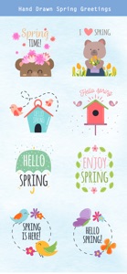 Hello Spring - Hand Drawn screenshot #3 for iPhone