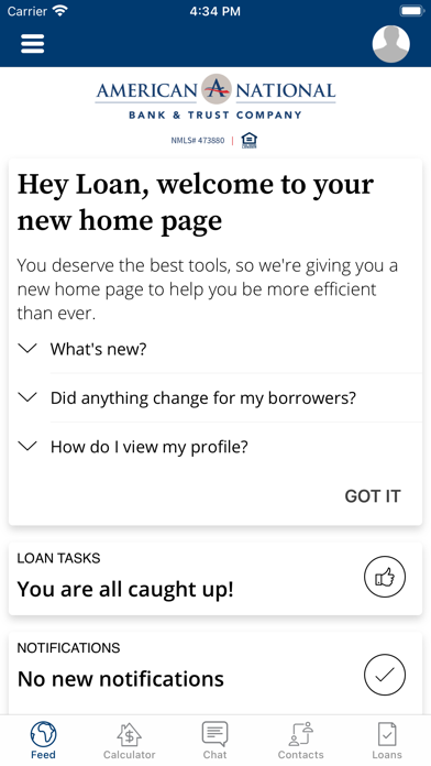AMNB Home Loans Screenshot