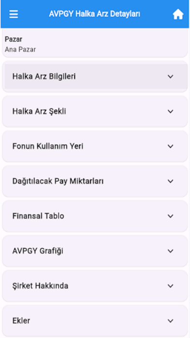 Halka Arz Takip Screenshot 2 - AppWisp.com